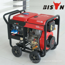 BISON CHINA TaiZhou HONDA Good Price Diesel Engine Driven Welding Generator